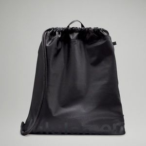🆕 LULULEMON Black Lightweight Gym Sack 13L- NWT